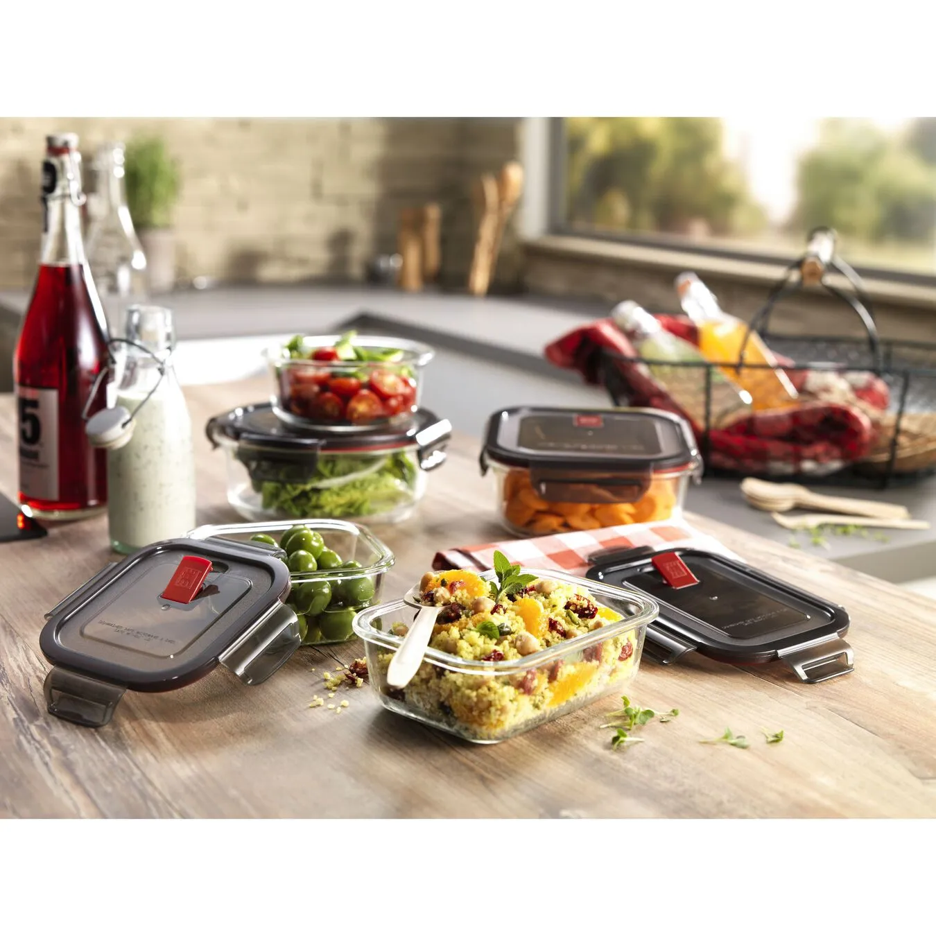 Zwilling Vorratsdose 1,1 L, Borosilikatglas 4 Zwilling Vorratsdose 1,1 L, Borosilikatglas – Bild 2