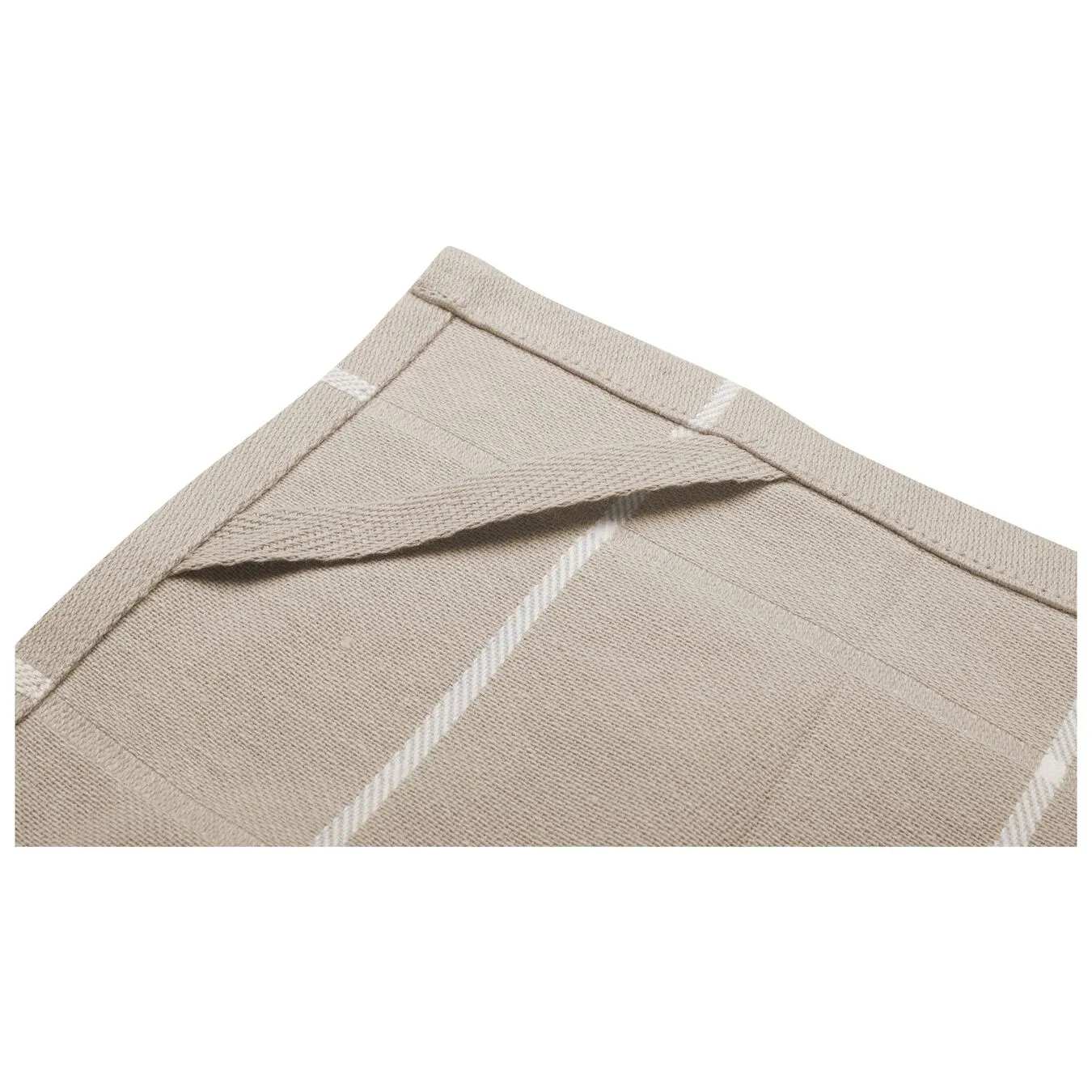 Zwilling Küchenhandtuch Set Kariert 2-tlg, Taupe 7 Zwilling Küchenhandtuch Set Kariert 2-tlg, Taupe – Bild 5