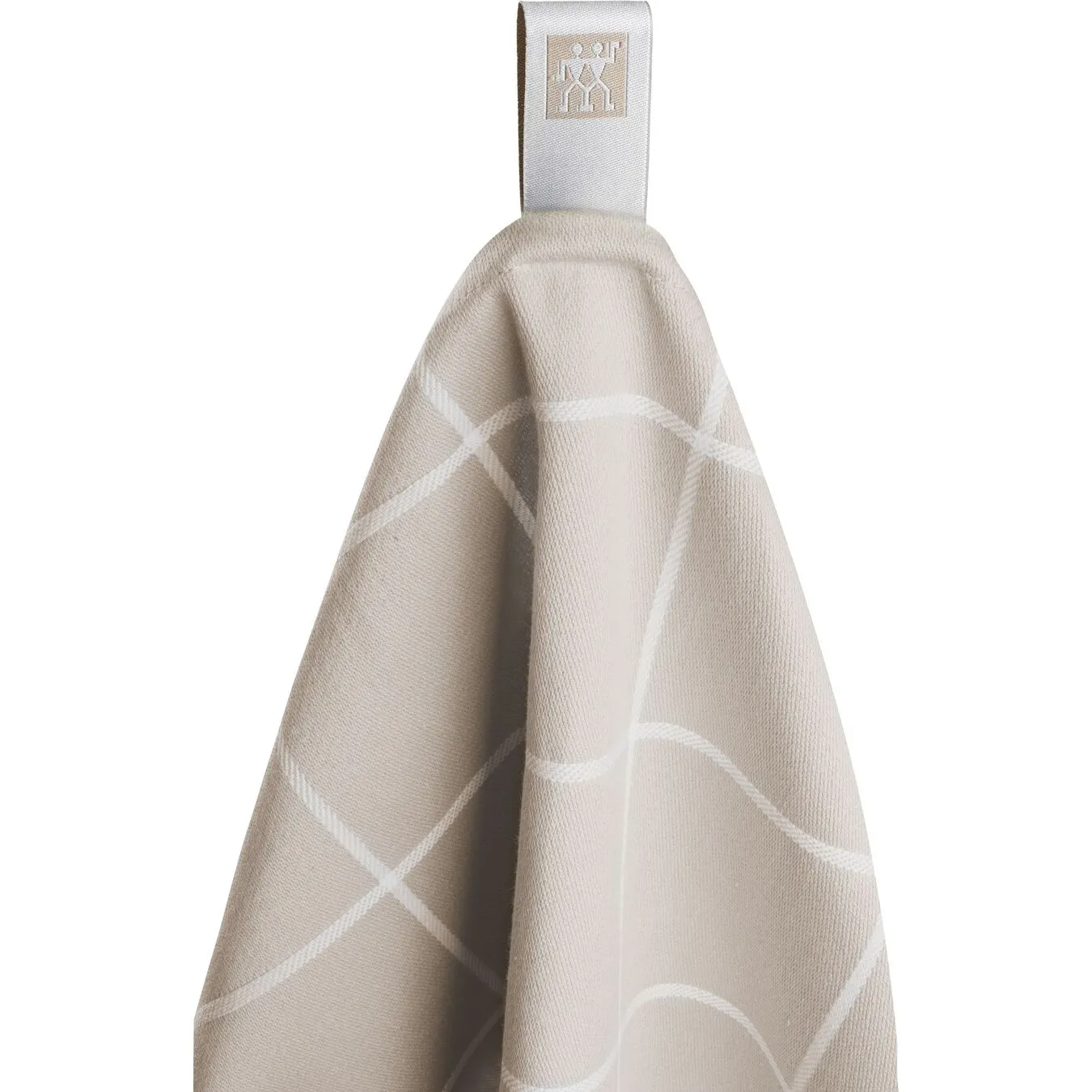 Zwilling Küchenhandtuch Set Kariert 2-tlg, Taupe 8 Zwilling Küchenhandtuch Set Kariert 2-tlg, Taupe – Bild 6