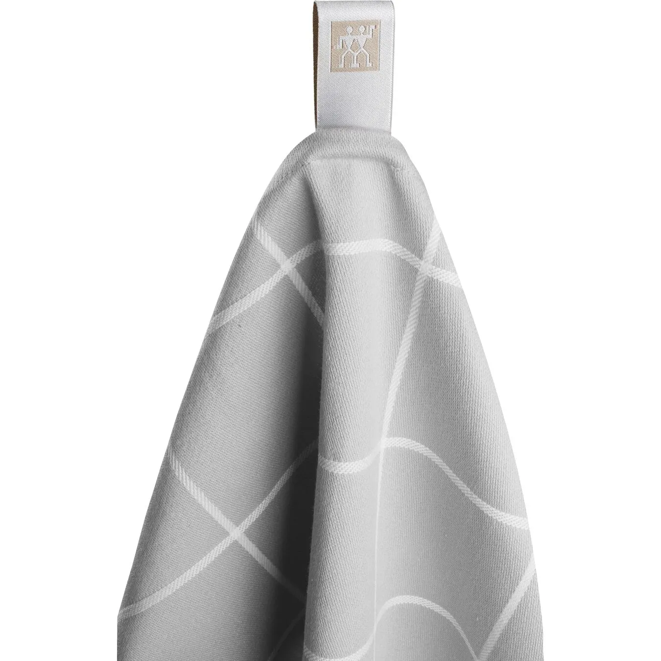 Zwilling Küchenhandtuch Set Kariert 2-tlg, Grau 4 Zwilling Küchenhandtuch Set Kariert 2-tlg, Grau – Bild 2