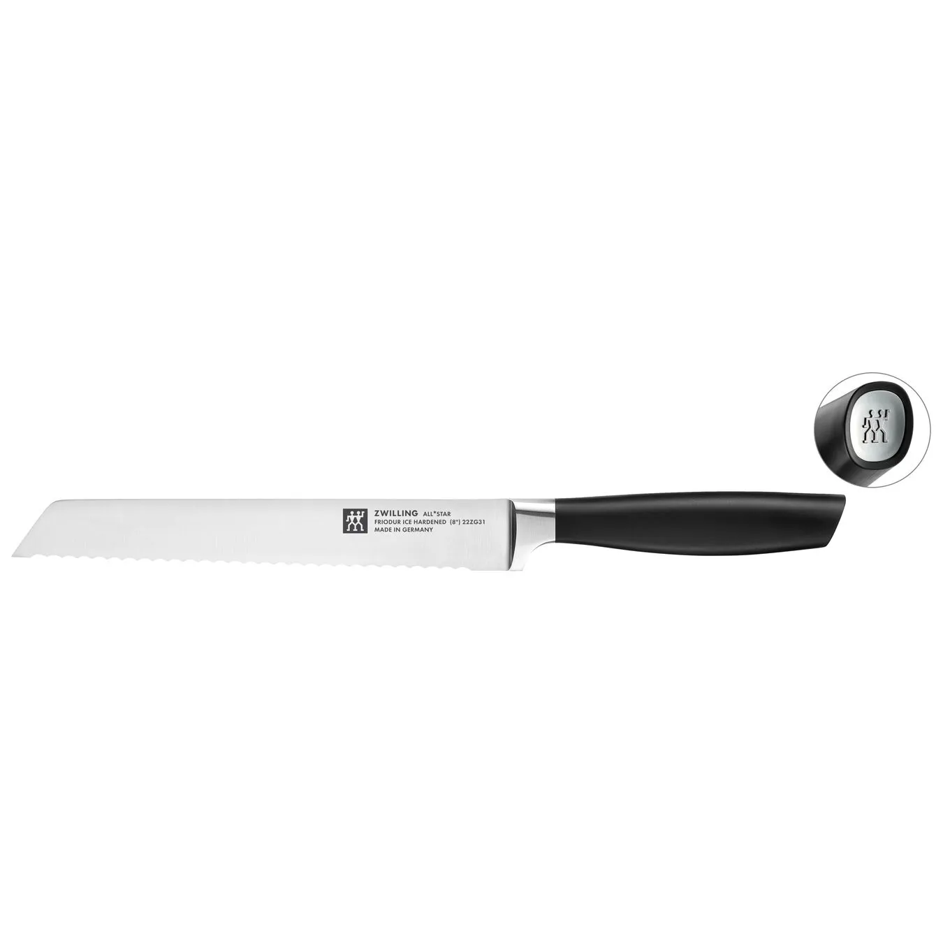 Zwilling Brotmesser 20 Cm, Silber 3 Zwilling Brotmesser 20 Cm, Silber