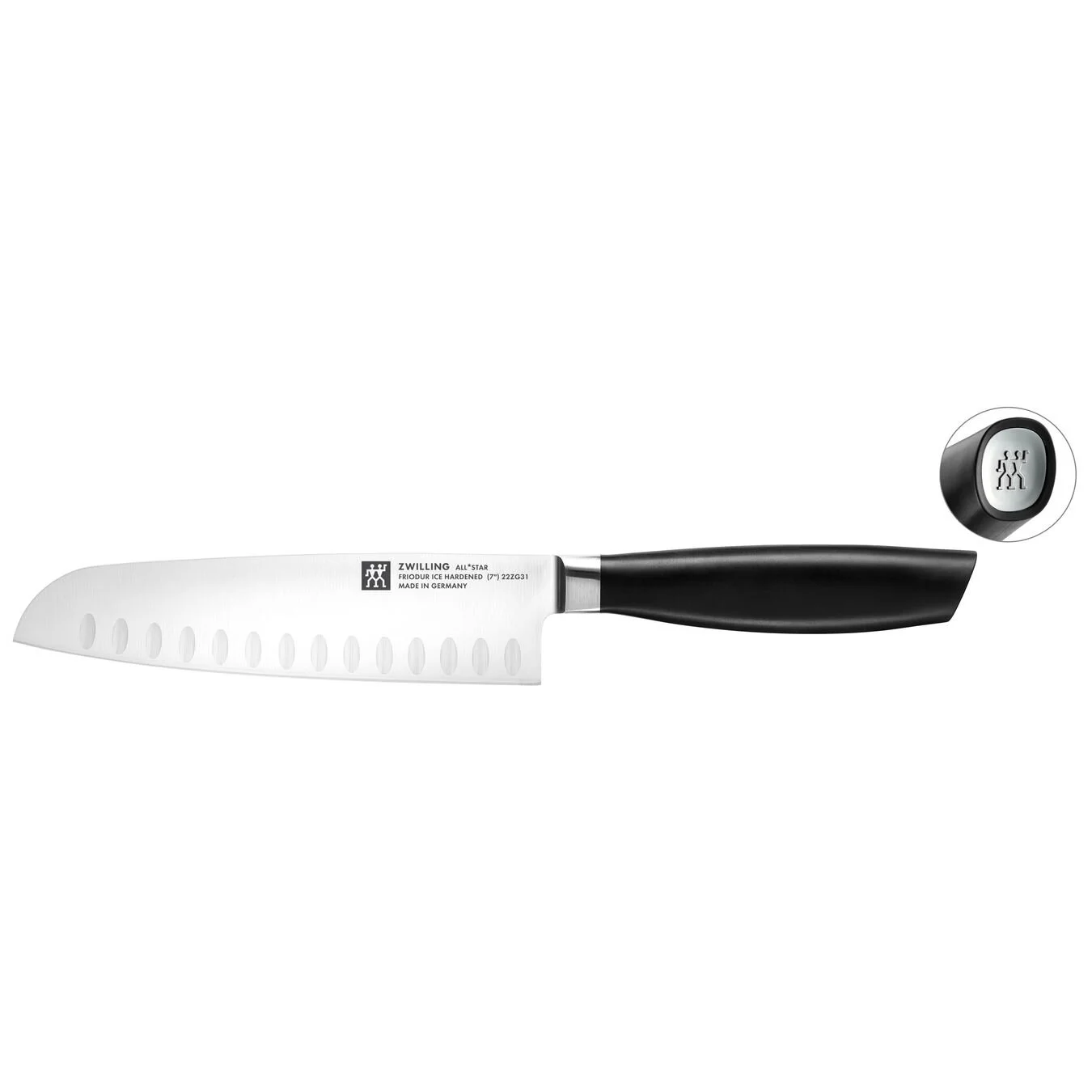 Zwilling Santokumesser 18 Cm, Silber 3 Zwilling Santokumesser 18 Cm, Silber