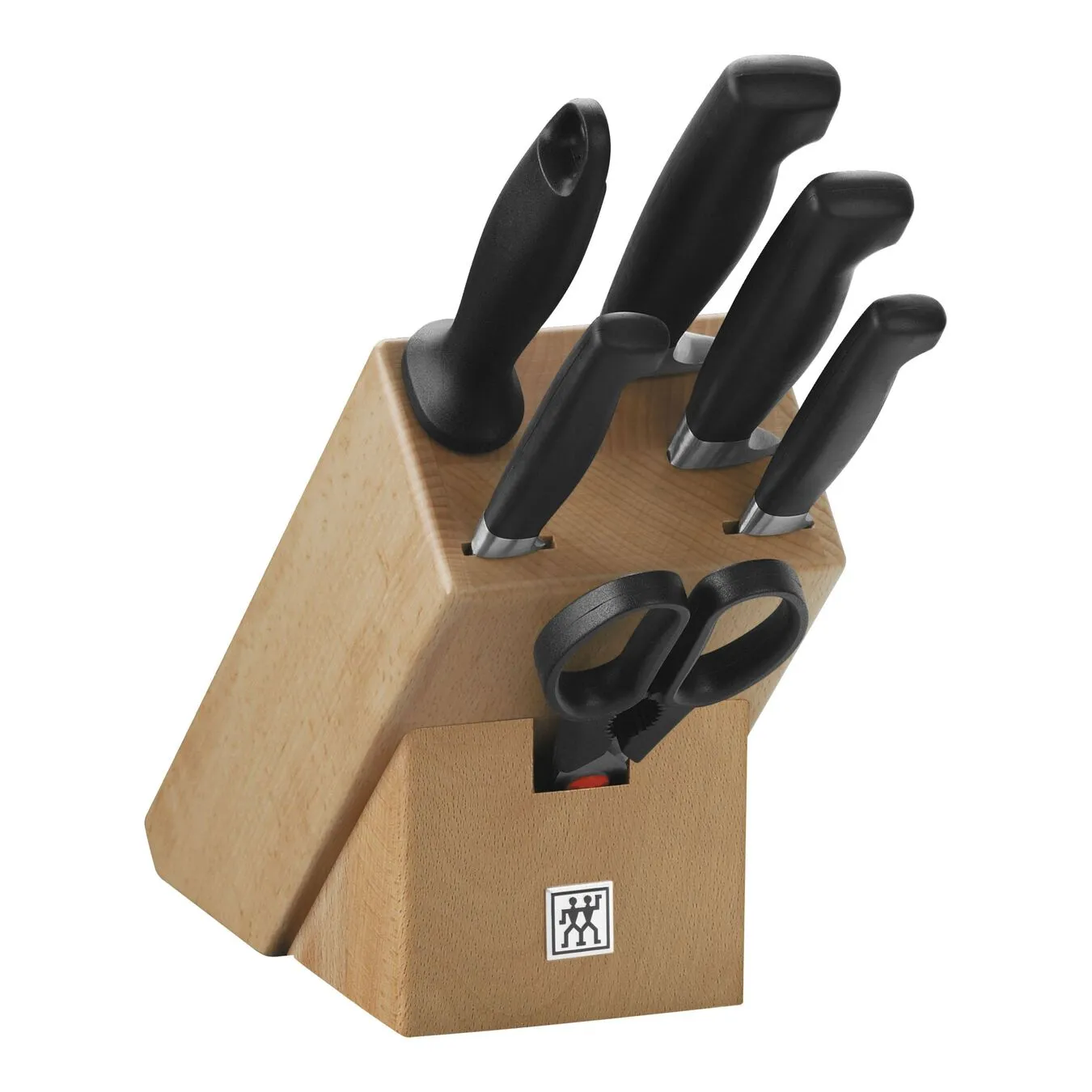 Zwilling Messerblockset 7-tlg, Natur 3 Zwilling Messerblockset 7-tlg, Natur