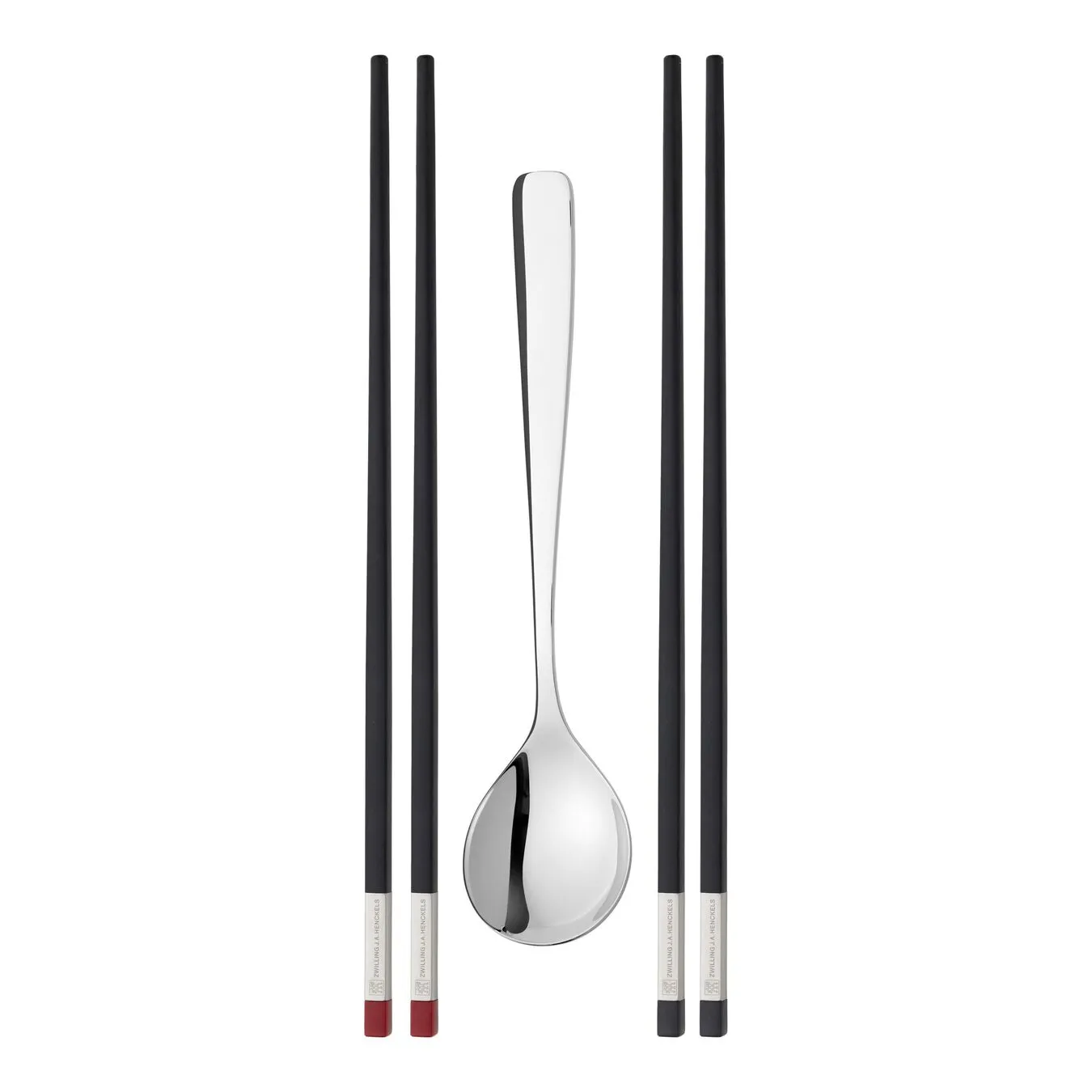 Zwilling Chopstick-Set, Klein 5-tlg, Mattiert/poliert 3 Zwilling Chopstick-Set, Klein 5-tlg, Mattiert/poliert