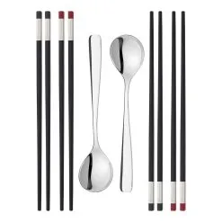 Zwilling Chopstick Set 10-tlg, Mattiert/poliert