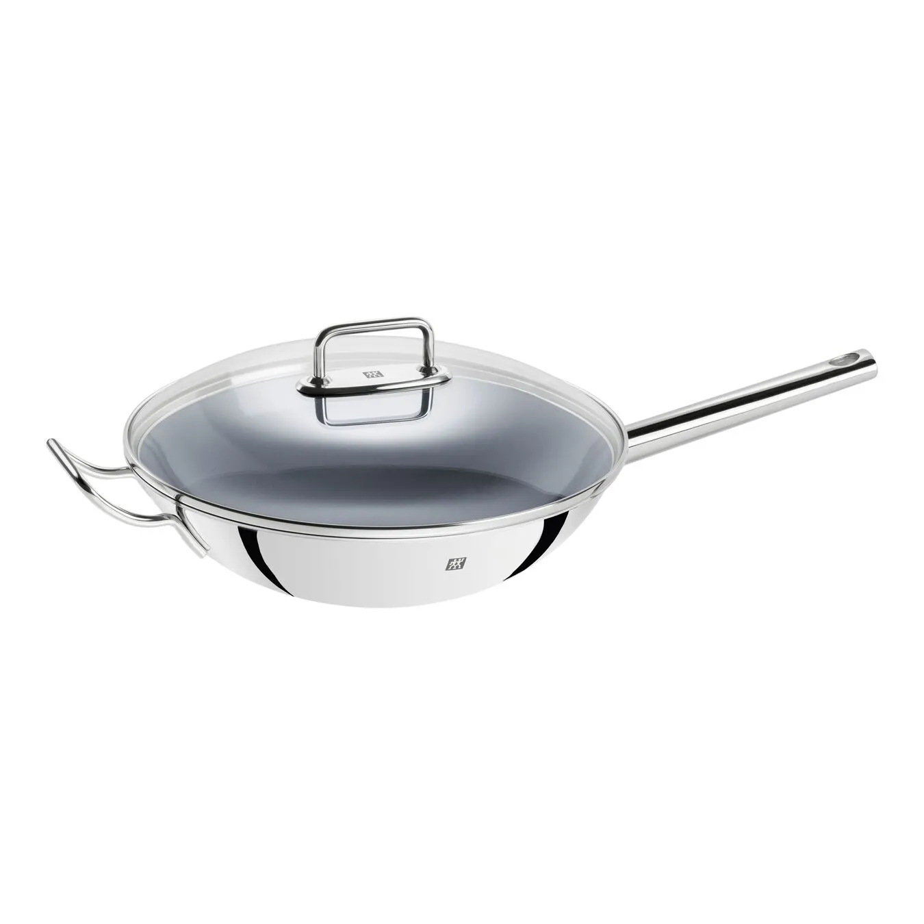 Zwilling Wok 32 Cm, 18/10 Edelstahl 2 Zwilling Wok 32 Cm, 18/10 Edelstahl