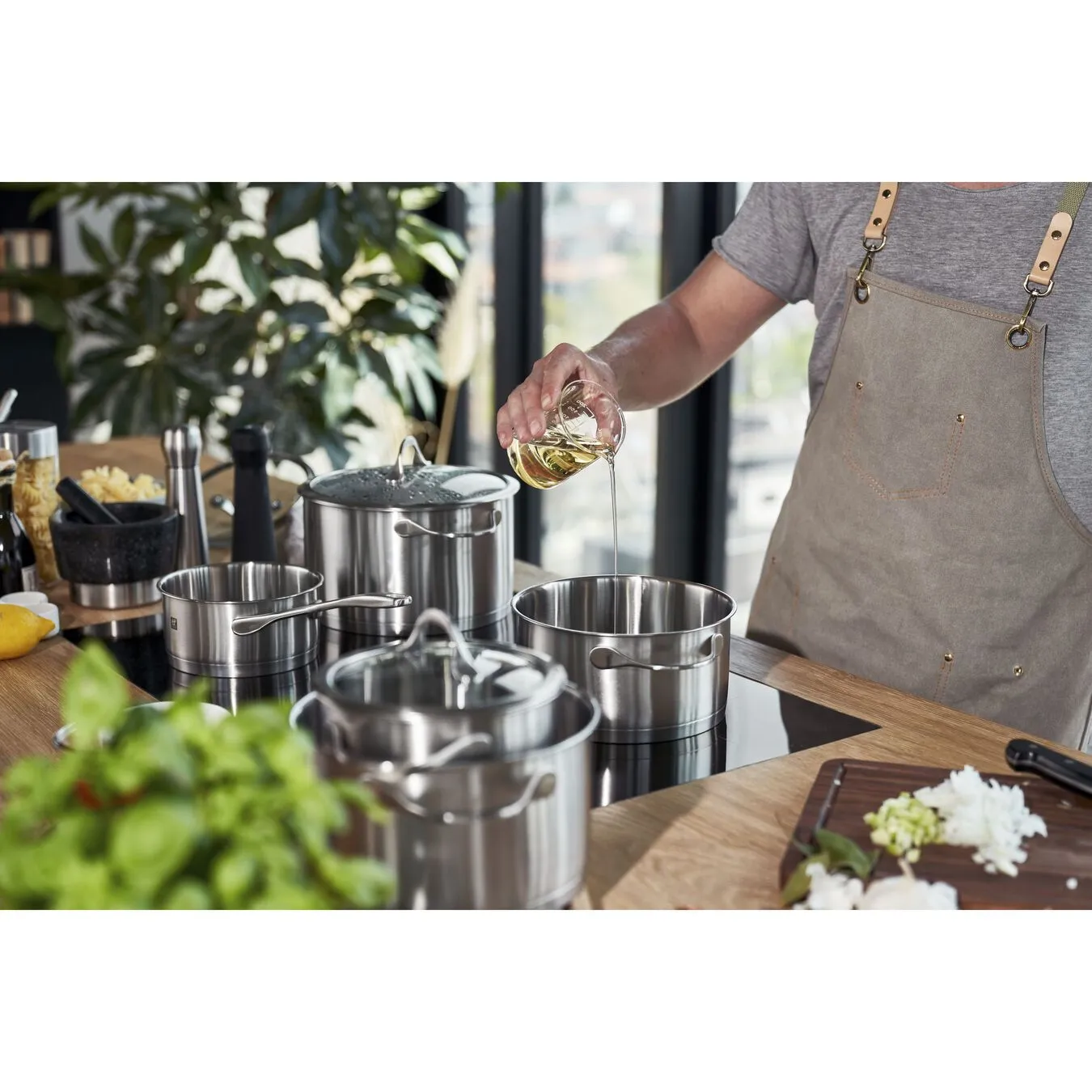 Zwilling Kochtopfset 5-tlg, 18/10 Edelstahl 6 Zwilling Kochtopfset 5-tlg, 18/10 Edelstahl – Bild 4