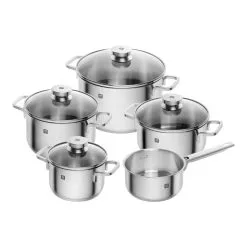 Zwilling Kochtopfset 5-tlg, 18/10 Edelstahl